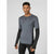 Herren Langarm-T-Shirt 4F Dunkelgrau