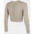 Damen Sweater ohne Kapuze 4F Beige