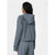 Damen Sweater mit Kapuze 4F Grau