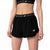 Damen-Sportshorts 4F Quick-Drying Schwarz