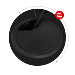 Schreibtisch Huzaro HZ-Hero 1.8 Black Schwarz Stahl