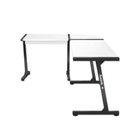 Schreibtisch Huzaro HZ-Hero 6.0 Weiß Stahl Carbonfaser 178 x 4 x 112 cm