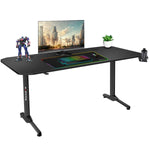 Schreibtisch Gaming Huzaro HZ-Hero 4.7 Schwarz Holz MDF 160 x 75 cm