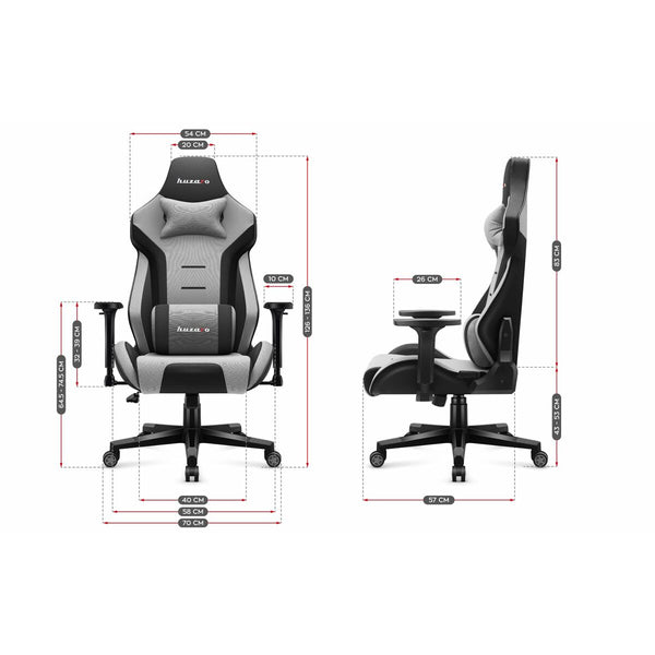 Gaming-Stuhl Huzaro HZ-Force 7.6 Grey Grau