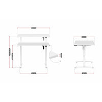 Schreibtisch Huzaro HZ-Hero 7.9 White Weiß