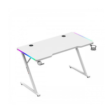 Schreibtisch Gaming Huzaro HZ-Hero 2.5 White RGB Weiß 120 x 75 x 60 cm