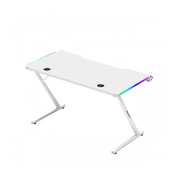 Schreibtisch Gaming Huzaro HZ-Hero 2.5 White RGB Weiß 120 x 75 x 60 cm