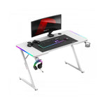 Schreibtisch Gaming Huzaro HZ-Hero 2.5 White RGB Weiß 120 x 75 x 60 cm