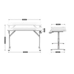 Schreibtisch Gaming Huzaro HZ-Hero 2.6 White Weiß