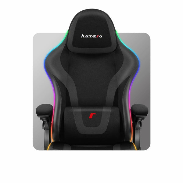 Gaming-Stuhl Huzaro HZ-FORCE 4.6 RGB BLACK MESH
