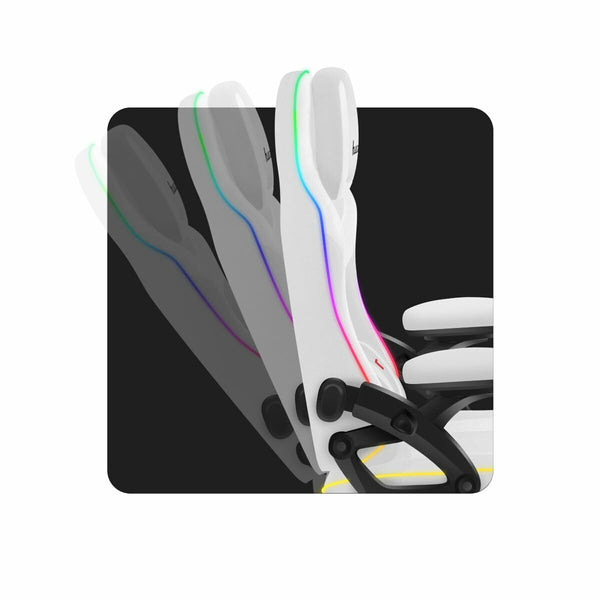 Gaming-Stuhl Huzaro HZ-FORCE 4.6 RGB WHITE MESH