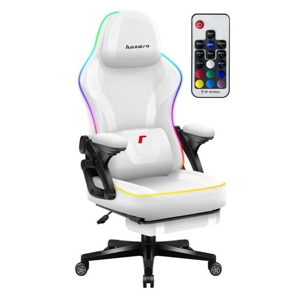 Gaming-Stuhl Huzaro HZ-FORCE 4.6 RGB WHITE MESH