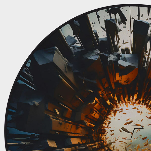 Spielmatte Huzaro HZ-FLOORMAT 5.0 Schwarz Gummi