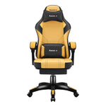 Gaming-Stuhl Huzaro HZ-FORCE 3.7 YELLOW Gelb Schwarz