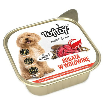 Nassfutter Tuftuf Rind und Kalbfleisch 300 g