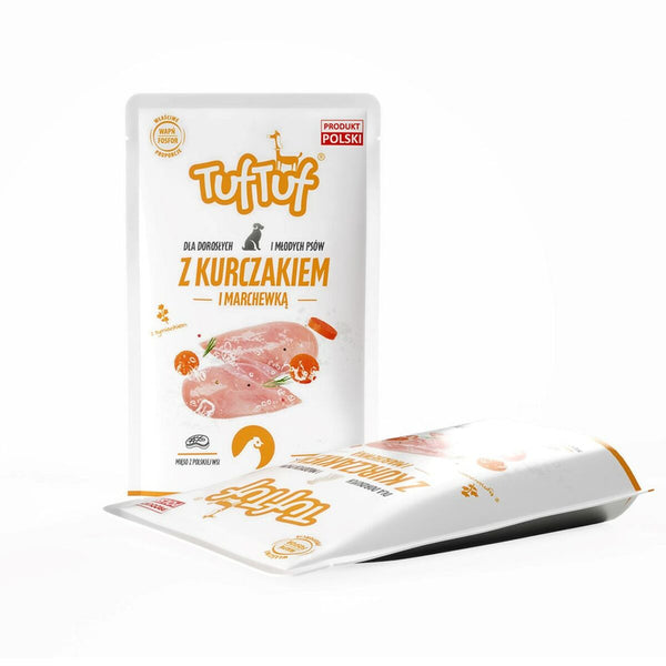 Nassfutter Tuftuf Huhn 500 g