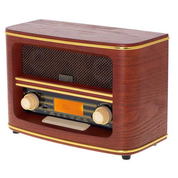Radio Adler AD 1187 Braun Holz