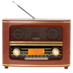 Radio Adler AD 1187 Braun Holz
