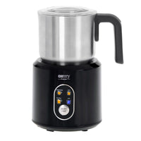 Milchaufschäumer Adler CR 4498 1000 W 500 W Schwarz Silberfarben 350 ml