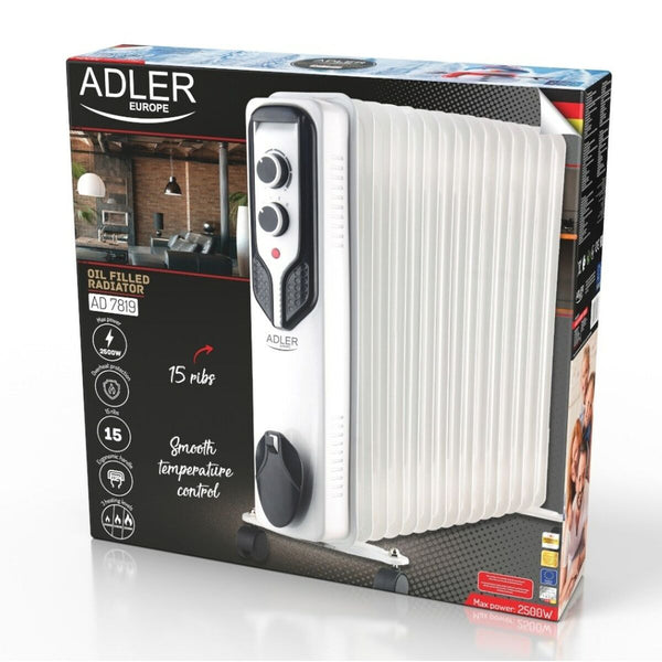 Ölheizung Adler AD 7819 Weiß 2500 W