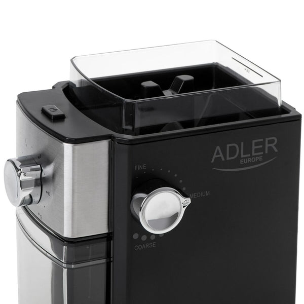 Elektromühle Adler AD 4448 Schwarz Silberfarben 150 W 300 W 250 g