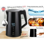 Wasserkocher Adler AD 1345b Schwarz Edelstahl 2200 W 1850 W 1,7 L