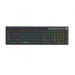 Tastatur Ibox AURORA K-6 Schwarz Englisch QWERTY