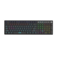 Tastatur Ibox AURORA K-6 Schwarz Englisch QWERTY