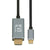 USB-C-zu-HDMI-Adapter Ibox ITVC4K Schwarz 1,8 m