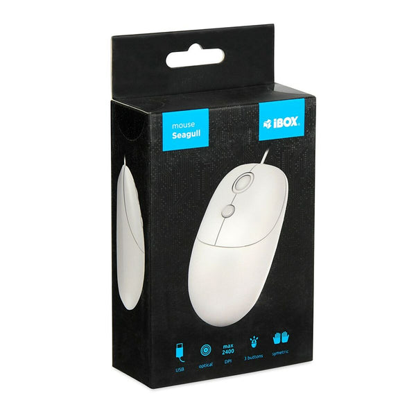 Mouse Ibox IMOF011 Weiß 2400 dpi