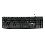 Tastatur Ibox IKC2010B Schwarz