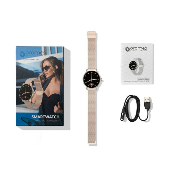 Smartwatch Oromed LADY GOLD NEXT Gold Ja 1,09"