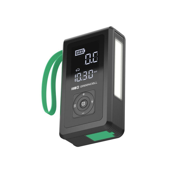 Powerbank Green Cell CJSGC03 Schwarz Hellgrün 8000 mAh