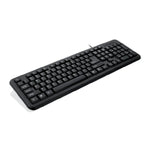 Tastatur mit Maus Ibox OFFICE KIT II Schwarz Schwarzweiß Englisch QWERTY