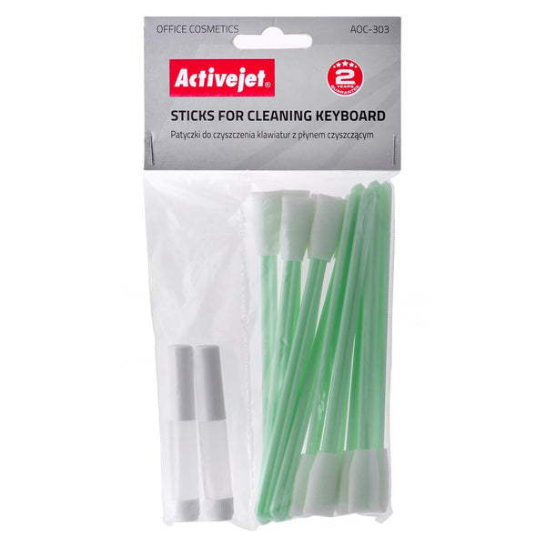 Bildschirmreinigungsset Activejet AOC-303 12 Stücke
