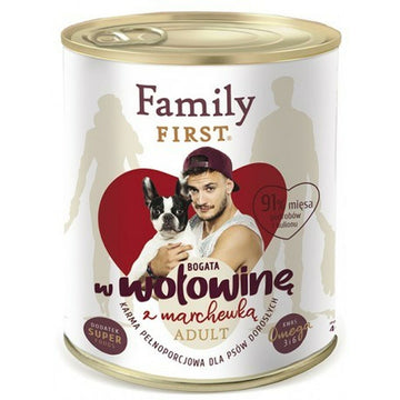 Nassfutter Family First FF-19031 Rindfleisch Mohrrübe 800 g