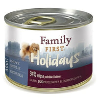 Nassfutter Family First FF-19060 Truthahn Hase Birne 200 g