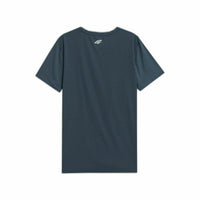 Herren Kurzarm-T-Shirt 4F Fnk M210 Dunkelblau