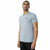 Herren Kurzarm-T-Shirt 4F Fnk M210 Hellblau
