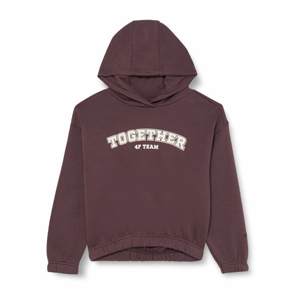 Jungen Sweater mit Kapuze 4F F639 Violett