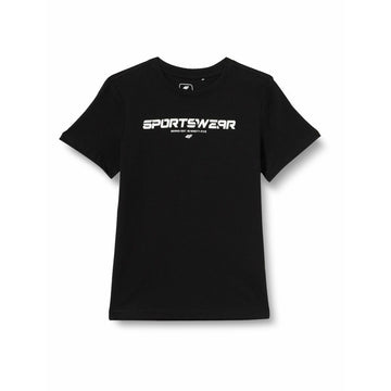 Jungen Kurzarm-T-Shirt 4F M0797 Schwarz Deep Black
