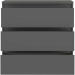 Kommode CHELSEA  Grau Anthrazit 77,2 x 42,2 x 79,9 cm