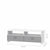 TV-Möbel FINBNT12T16 95 x 34,6 x 35,8 cm Holz