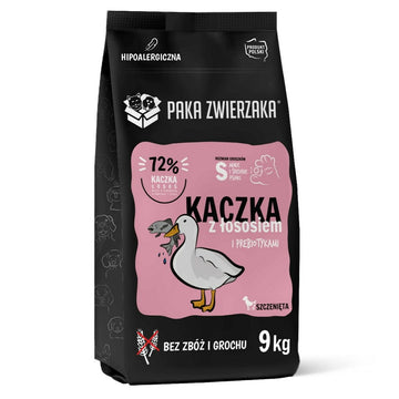 Futter Paka Zwierzaka Puppy Duck Ente 9 kg