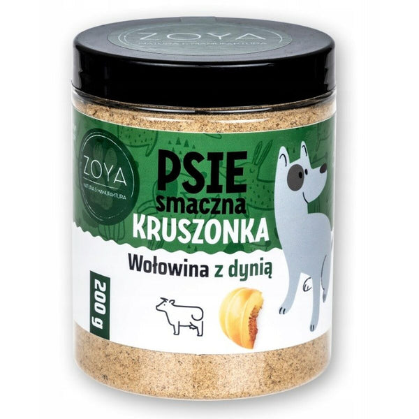 Hundesnack Zoya Beef and pumpkin crumble Rind und Kalbfleisch 200 g