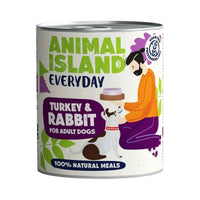 Nassfutter ANIMAL ISLAND Everyday Turkey Truthahn 800 g