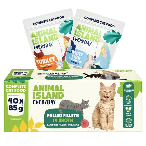 Katzenfutter ANIMAL ISLAND Turkey 40 x 85 g