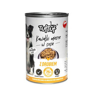 Nassfutter Tuftuf Chunks in gravy with poultry