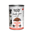 Nassfutter Tuftuf Chunks in gravy with beef Rind und Kalbfleisch