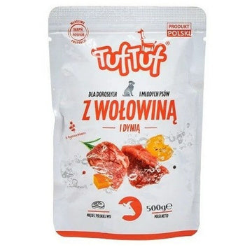 Nassfutter Tuftuf Rind und Kalbfleisch 500 g